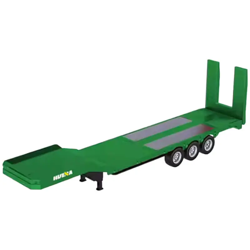 Huina RC Haulage Flatbed Trailer for CY1501 Green