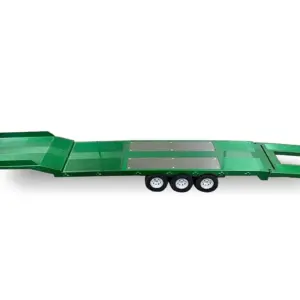 Huina RC Haulage Flatbed Trailer for CY1501 Green