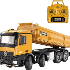 Huina RC Tipper Dumptruck 12CH 8-Wheel with Die Cast Metal Parts