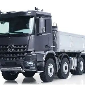 Huina Kabolite 1/14 Dump Truck 8x8 with Metal Tipper RTR Silver