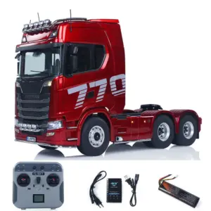 Huina Scania K770S-100 6x6 RC Haulage Truck RTR - Red