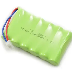 Huina 1550/1570/1573/1574/1577 Battery (6cell 400mAh 7.2V Ni-Mh) White SM Connector