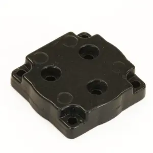 Huina K336 Motor Cover, Zinc Alloy, Black