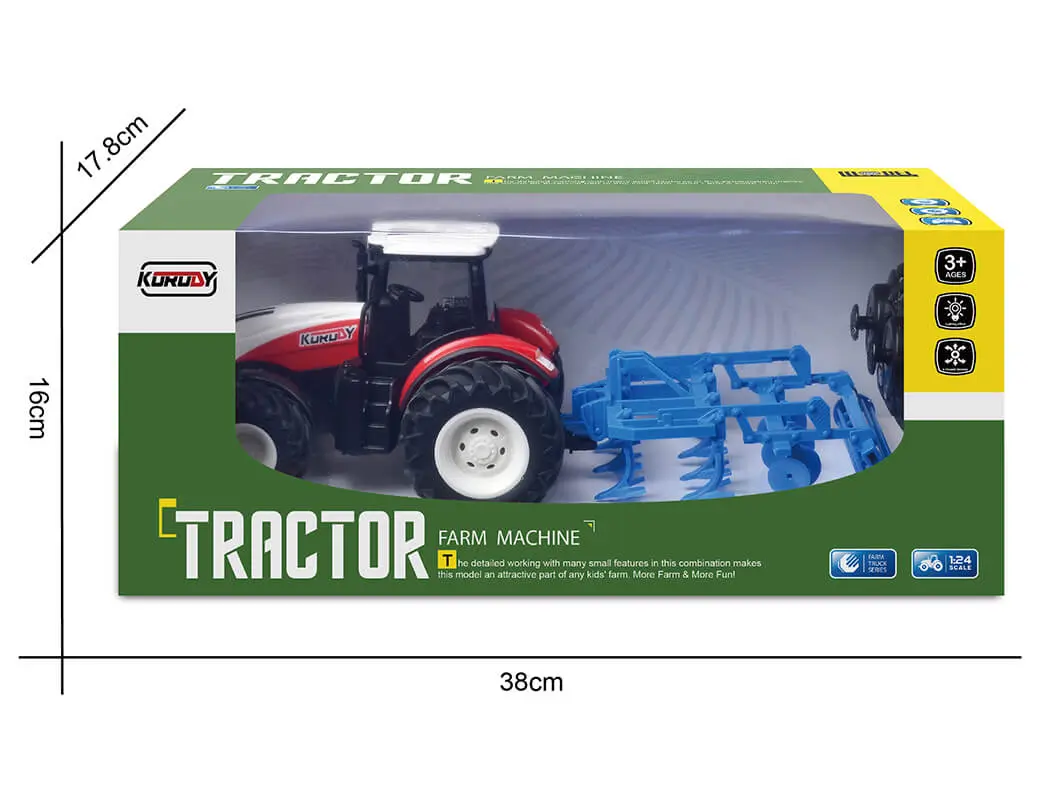 Korody RC 1:24 Tractor with Plough