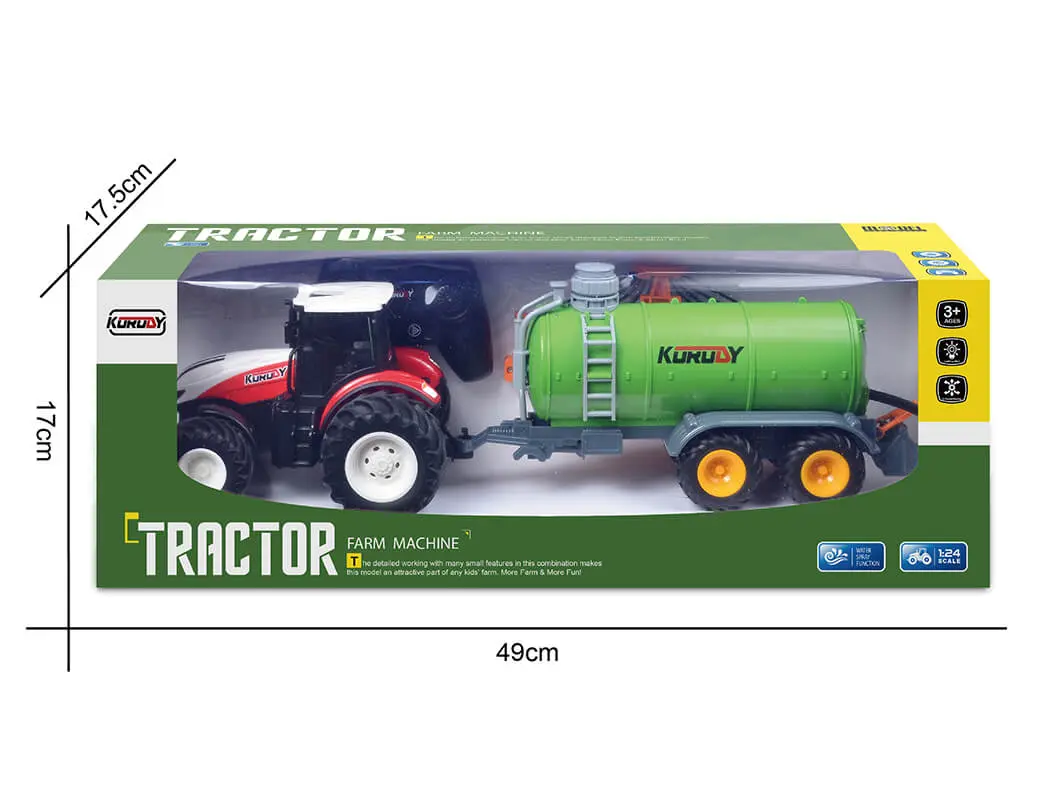 Korody RC 1:24 Tractor with Liquid Fertilizer Sprayer