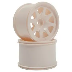 LRP 8-Spoke Wheel white (2 pcs) - S10 MT