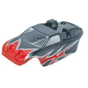LRP S18 RMT Body Shell - 2008 Spec Red/Black