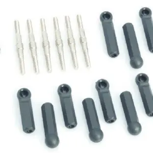 LRP Turnbuckles L/R, S10 Twister BX, 6 pcs