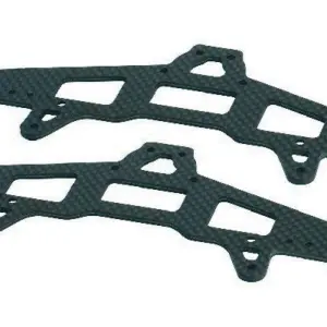 LRP Verical Chassies Sideplate Carbon - Rock Crawler