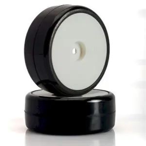 LRP VTEC CPX-V2, Pre-Glued Carpet Wheels (4pcs)