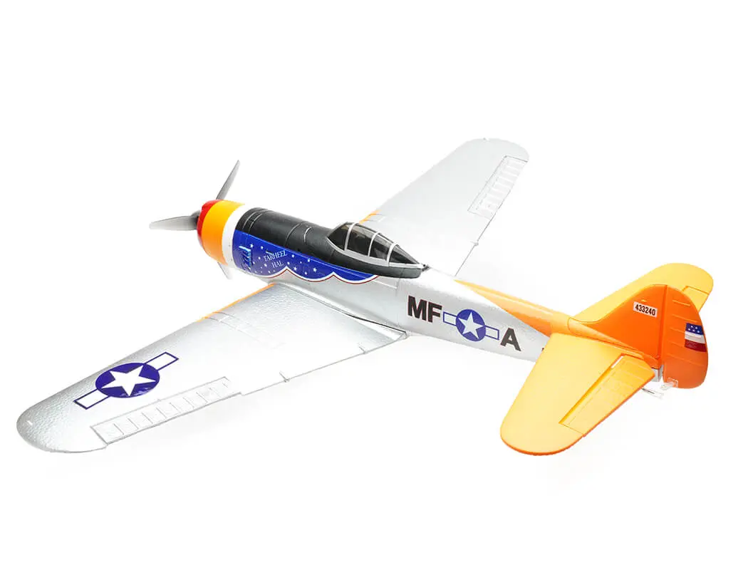 Mo-Fly A84 Silver/Orange 690mm 6CH 3D/6G with 6-Axis Gyro RTF