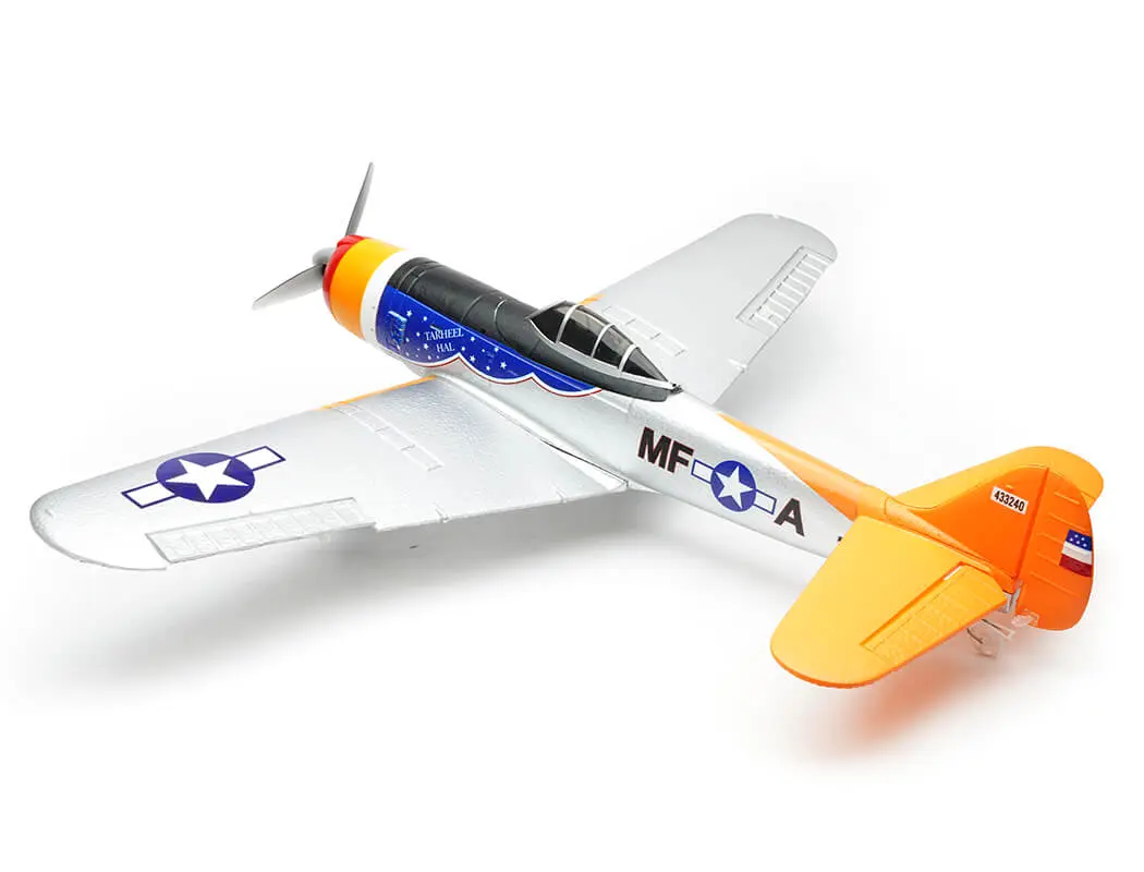 Mo-Fly A84 Silver/Orange 690mm 6CH 3D/6G with 6-Axis Gyro RTF