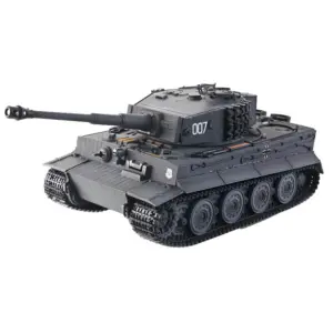 Taigen 1:24 Tiger 1 IR Battle Tank Late Version - Grey