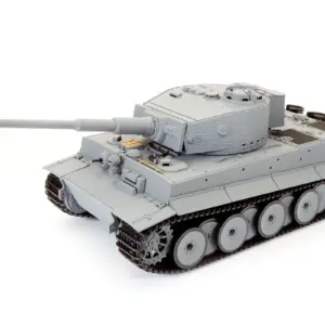 Taigen 1:24 Tiger 1 IR Battle Tank Late Version- Grey (Base)