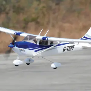 Top Gun Park Flite Cessna 182 Skylane RTF Mode 2 - Blue