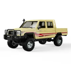UDI RC Toyota Land Cruiser RTR 1/18 Double Cab Brushless Sand
