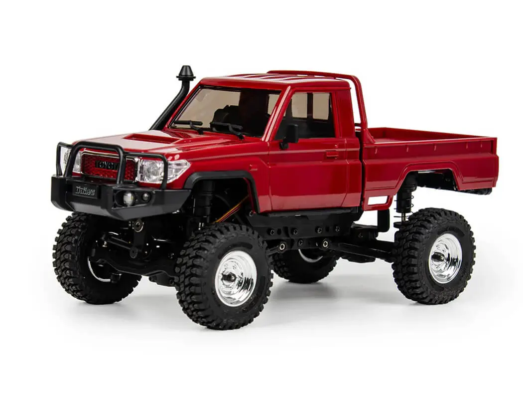 UDI RC Toyota Land Cruiser RTR 1/24 Brushless Crawler - Red