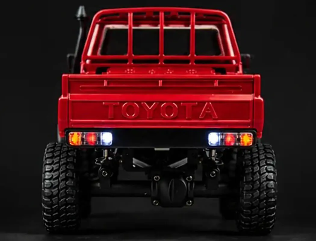 UDI RC Toyota Land Cruiser RTR 1/24 Brushless Crawler - Red
