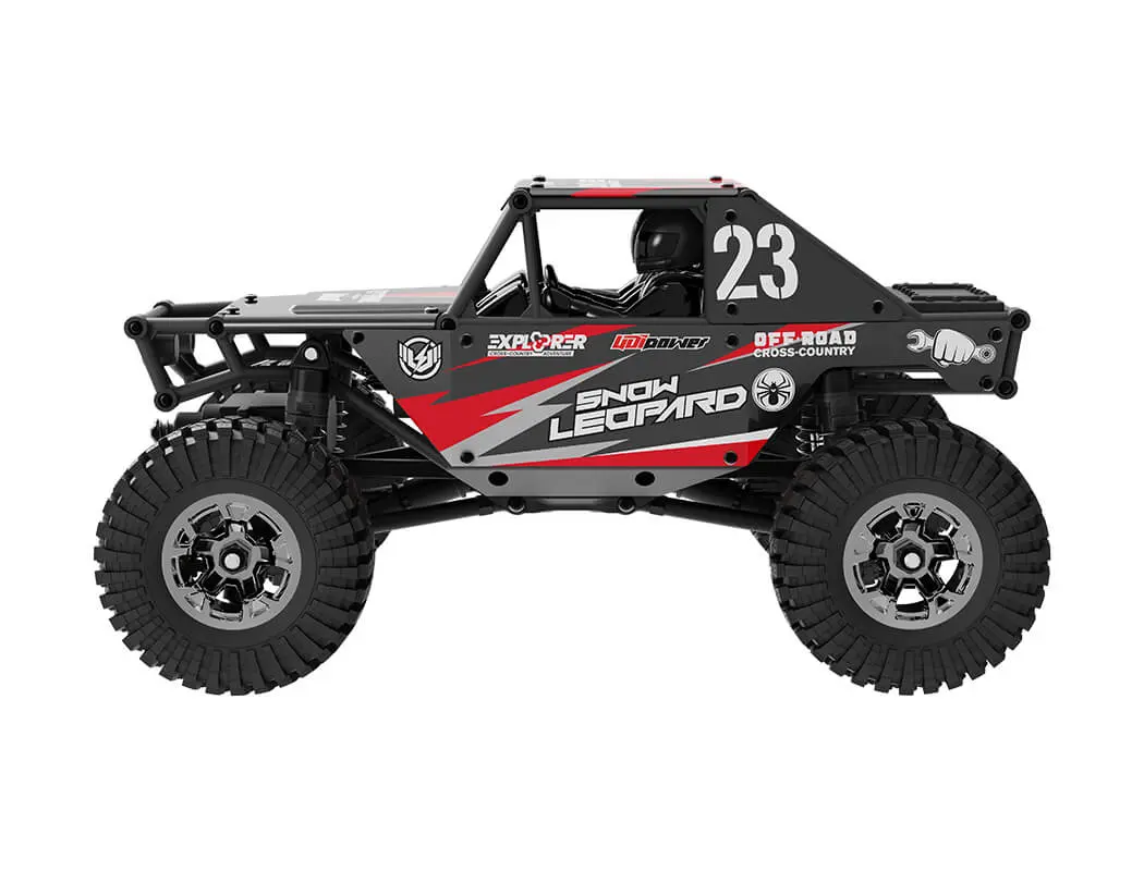 UDI RC UCX24 Snow Leopard 1/24 Crawler RTR Brushless 4WS Black