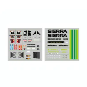 UDI RC Sierra Decal (Fluoro Green)