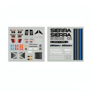 UDI RC Sierra Decal (Blue)