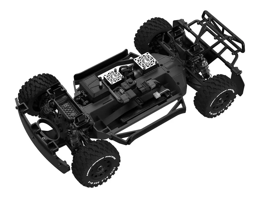 UDI RC 1/12 Sierra 4WD Short Course Truck Brushless RTR - Red