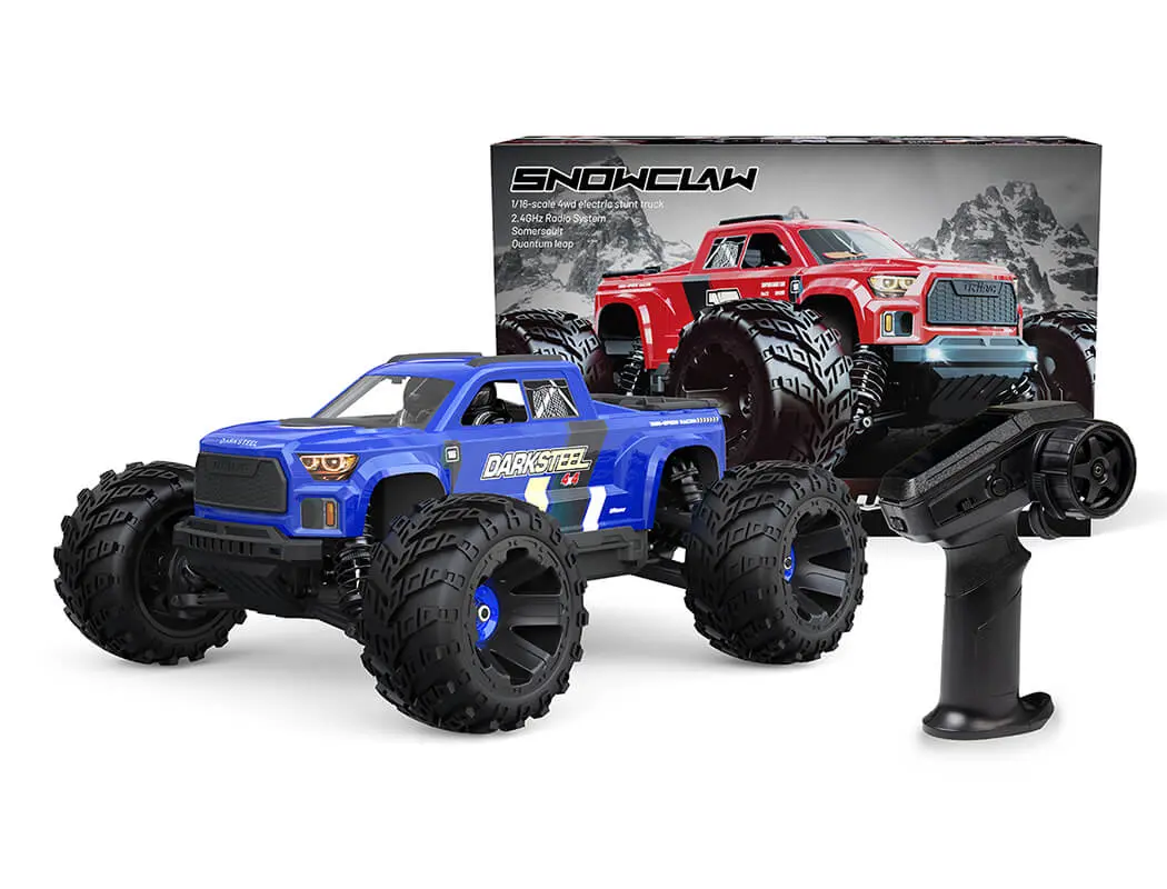 UDI RC Snowclaw Monster Truck 1/16 Brushless RTR Pro - Blue