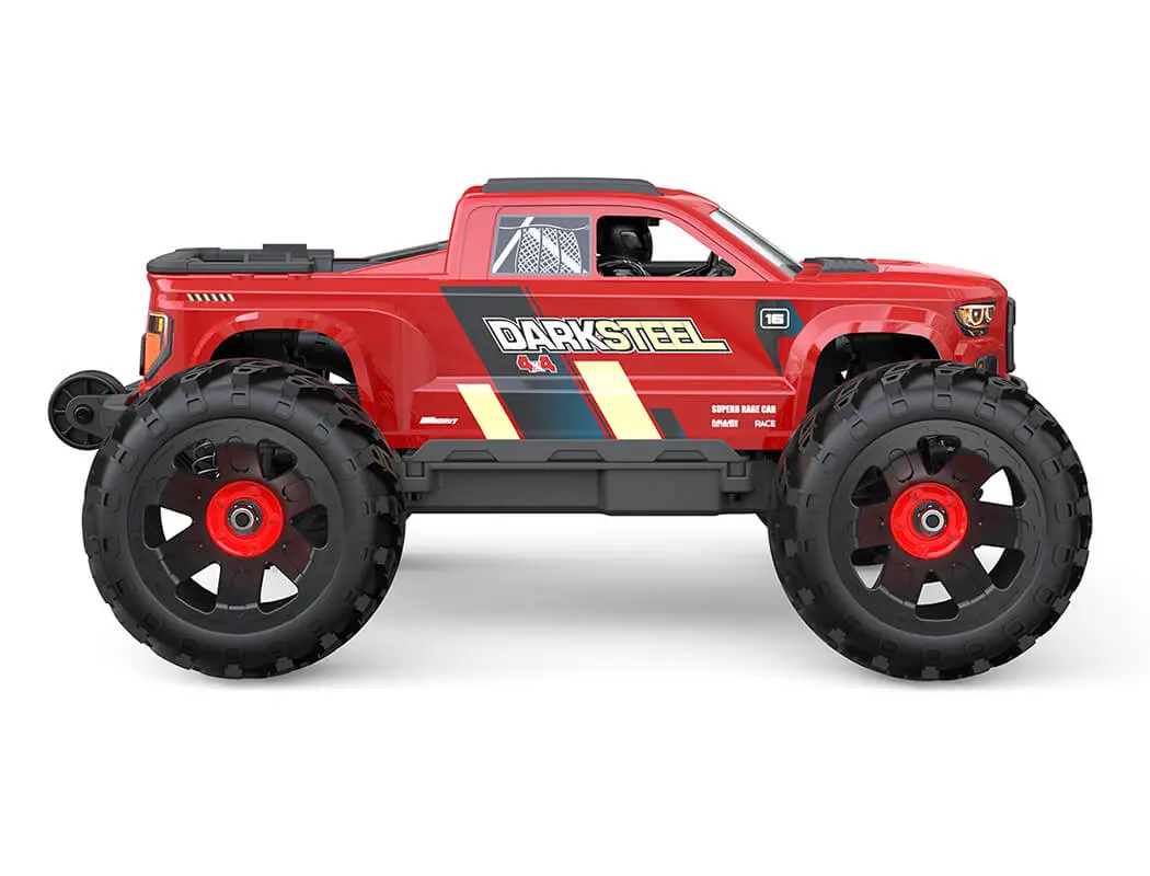 UDI RC Snowclaw Monster Truck 1/16 Brushless RTR Pro - Red