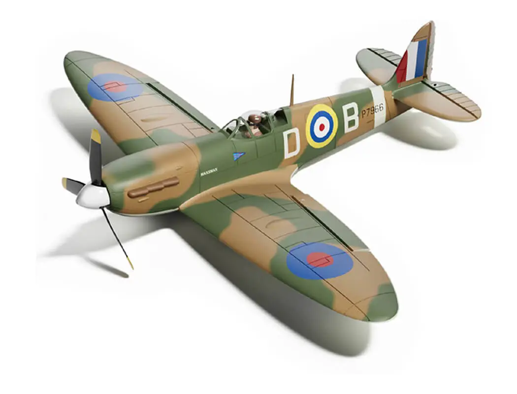 Volantex Spitfire MkII 4CH 500mm Brushless with Gyro RTF