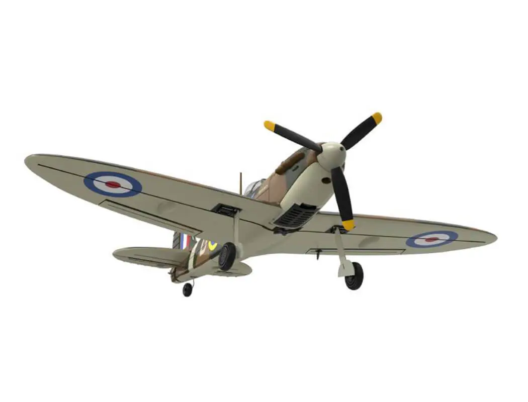 Volantex Spitfire MkII 4CH 500mm Brushless with Gyro RTF