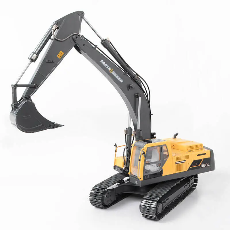 RC4WD 1/14 Scale RTR Earth Digger 360L Hydraulic Excavator (Yellow)