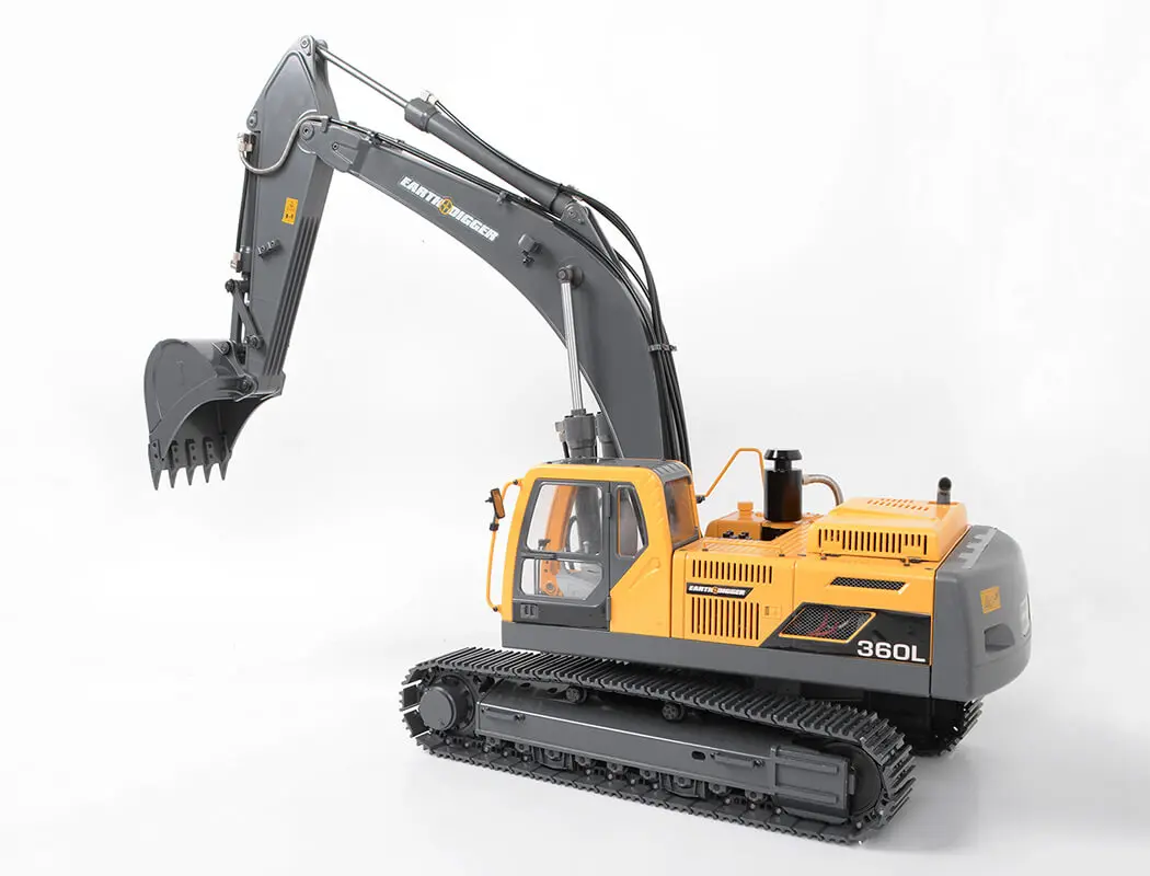 RC4WD 1/14 Scale RTR Earth Digger 360L Hydraulic Excavator (Yellow)