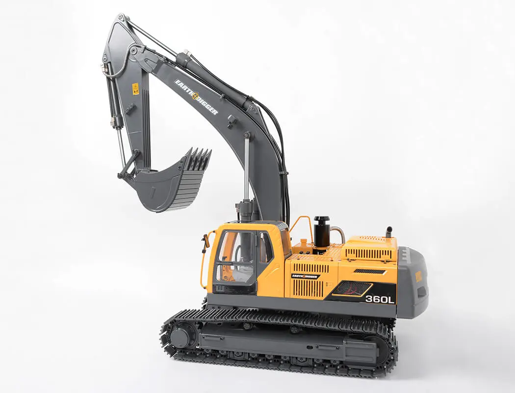 RC4WD 1/14 Scale RTR Earth Digger 360L Hydraulic Excavator (Yellow)