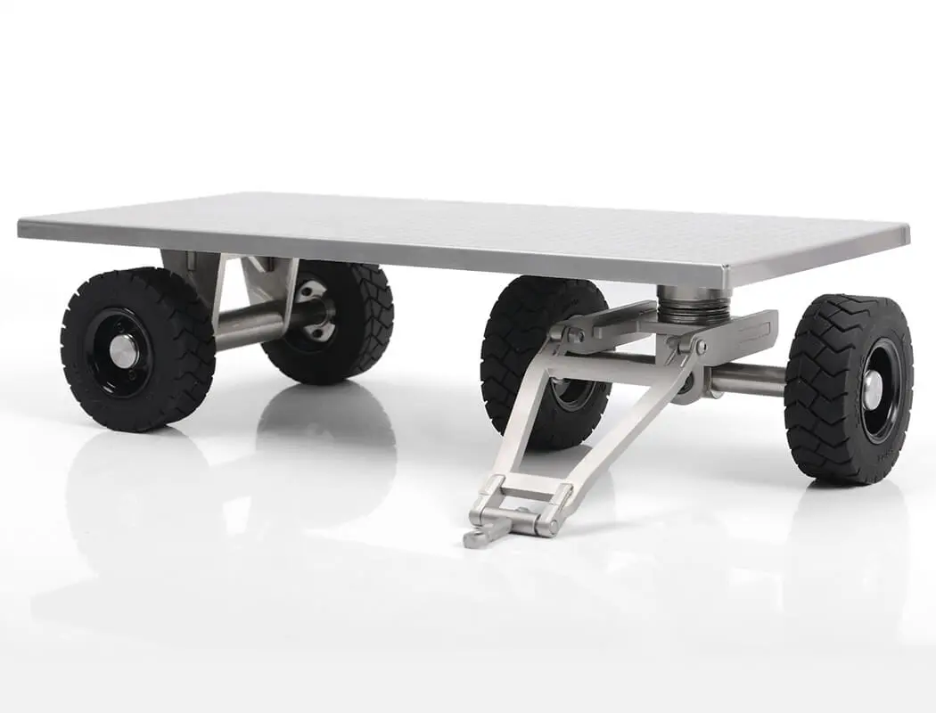 RC4WD 1/14 Forklift Trailer with Steering Axle