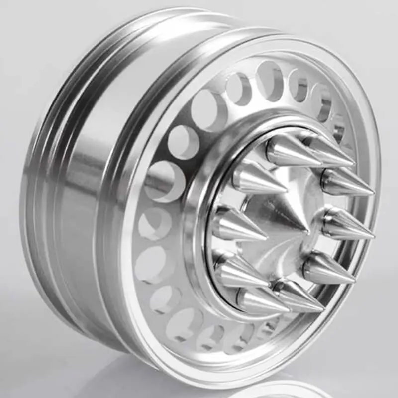RC4WD Chaos Semi Truck Front Wheels w/Spiked Caps